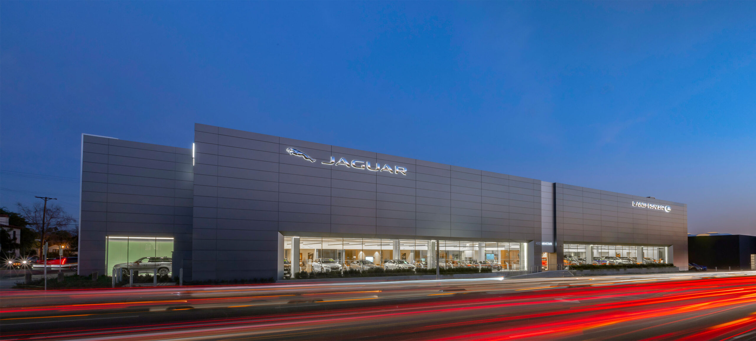Exterior of Jaguar Los Angeles